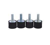 M8 M6 Supporti in Gomma Ammortizzatore di Vibrazioni Ammortizzatore Monti Anti-vibrazione Silentblock Bobbins Car Boat Bobbins (4 pezzi)(VD20*15 M6*18)