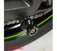 M8 nottolini cavalletto posteriore arancio Suzuki SV1000 Bikini 2003-2009 R&G