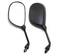 M8 Scooter Rearview Mirror Pair Plastic Lightweight | M8 orthodontic thread, plastic construction, golden bird design, pair included, easy screw-on fit