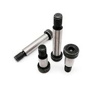 M8 shoulder dia 10mm,85mm,Grado 12.9 Acciaio esagonale esagono incassato tappo a testa a spalla a rullo a spalla cuscinetto a vite Bolt Tensile