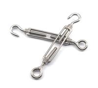 M8 Tensione a fune in acciaio inox 304 tenditore e tenditore a vite in acciaio inox (2 pezzi)