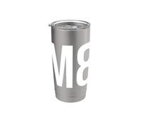 M8 Testo britannico Slang Mate Bicchiere termico in acciaio inox doppia parete