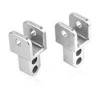 M8 Universale Moto Ammortizzatori Posteriori Sollevamento Adattatore Gancio Riser Ammortizzatore Estensione Più Lunga Per Moto Dirt Bike (Argento)