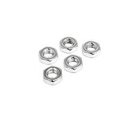 M8 X 1,25 DADO JAM CROMATO - PACCHETTO 25