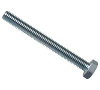 M8 X 100mm BZP Acciaio ad Alta Resistenza Testa Esagonale Set Viti, 10 Pack -