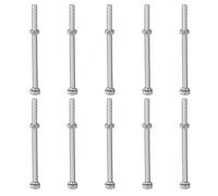 M8 x 120mm Esagonale Testa Viti Bulloni Kit 304 Acciaio Inox 10 Set