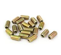 M8 x 25 mm tipo E-Nut Unhead Inserto per dadi per inserti,legno,20 pezzi