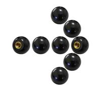 M8 x 35mm Manopola Con Leva A Sfera in Bachelite, 8 Pezzi Manopola a Sfera, Pomello in Bachelite Tondo, dado A Vite in Rame incorporato, Adatto per Attrezzatura Meccanica, Decorazione di Mobili