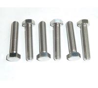 M8 X 50 Completo Filettato Esagono Vite di Bloccaggio Set Bullone din 961 Ti GR5