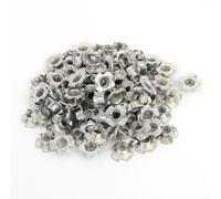 M8 x 8mm quattro fronti i dadi a T inserti ciechi 100pz per mobili in legno