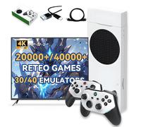 M88 Console da gioco retrò 4K Game Stick,40000+ giochi,40+ emulatori,battaglie online a 4 giocatori,1080P console di gioco portatile con doppio 3D Rocker,Console emulatore Plug and Play per TV (256G)