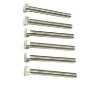 M8X1.25X70 Completo Filettato Esagono Vite di Bloccaggio Set Bullone din 961 GR5