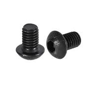 M8x12mm Esagonale Presa Pulsante Testa Cappuccio Bulloni Viti 50pz