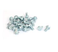 M8x16mm Grade 8.8 Metric Serrated Hex Flange Screws Bolts 25pcs