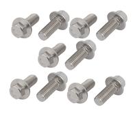 M8X20Mm 304 Filettatura Metrica Acciaio Inox Viti Flangiate Esagonali Vite 10Pz