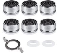 M91005 6 Pezzi Filtri Rubinetti Lavandino Rompigetto M24 Aeratore Rubinetto per