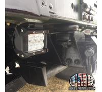 M998 Militare Humvee M151A1 Per Jeep Flipper 2 " Ricevitore Hitch + Sq Backup