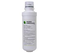 M9M 1 Micron 8'' Carbonio Blocco Ricambio Filtro Acqua Cartuccia, Cambio Rapido