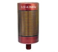 MA-12 Portatile Onde corte, per bobina di caricamento antenna GP 3,5 MHz accessorio radio amatoriale 100 W FT8 50 W potenza in acciaio inox alta impedenza stazione base attrezzature (rosso)