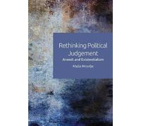Ma a Mrovlje Rethinking Political Judgement (Copertina rigida)