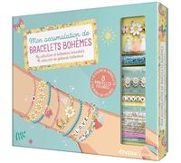 Ma boîte à bijoux - mon accumulation de bracelets bohèmes: 8 bracelets colorés