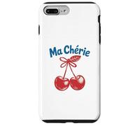 Ma Chérie French Cherry Fruit Romantic Cute Custodia per iPhone 7 Plus/8 Plus