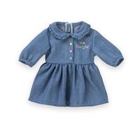 Ma Corolle - Denim jurk met lange mouwen, kleding, voor pop My Corolla, 36 cm, v