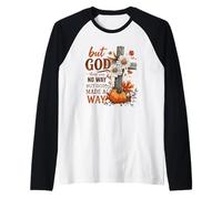 Ma Dio Non c'era alcuna Ispirazione Autunnale Maglia con Maniche Raglan
