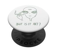 Ma è arte divertente straniero stanco PopSockets PopGrip Adesivo