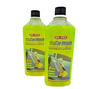 MA-FRA Car Wash Shampo Cera per Auto Moto Protegge Anti-alone Hydro Speed 2x 1Lt
