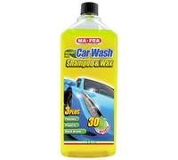 Ma-Fra Car Wash, Shampoo e Cera Auto, Autoasciugante, 750 ml 1 l
