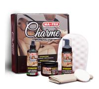 Ma-Fra, Charme, Kit per la Pulizia di Sedili e Cruscotti dell'Auto, Deterge, Nut