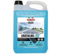 Ma-Fra, Cristalbel -20°C, Detergente Concentrato Anticongelante per Vaschette Tergicristallo, Liquido Lavavetri Auto con Azione Anti Calcare, Adatto a Tutte Le Stagioni, Formato 5 Litri