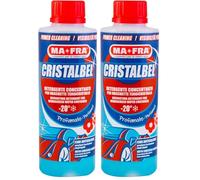 Ma-Fra Cristalbel, Detergente Concentrato per Parabrezza Elimina Incrostazioni, Perfetta visibilità alla Guida, con Anticalcare, 250ml (Confezione da 2)