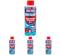 Ma-Fra Cristalbel, Detergente Concentrato per Parabrezza Elimina Incrostazioni, Perfetta visibilità alla Guida, con Anticalcare, 250ml (Confezione da 4)