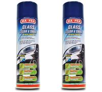 Ma-Fra Glass Clean & Shine, Sgrassatore per Vetri, Non Lascia Aloni, Ideale Anche per Schermi LCD e Pellicole Oscuranti, Confezione da 1000 ml