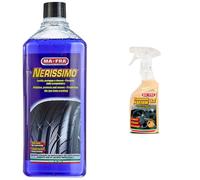 Ma Fra H0772 Lucida Gomme 1000 ml & Trattamento 3in1 Plastiche Pulisce Ravviva e