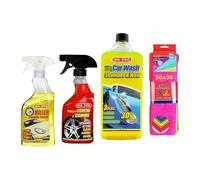 Ma-Fra Kit Trattamento Auto Interno ED Esterno. Killer RIMUOVE Insetti- pulitore