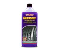 Ma-Fra, Nerissimo, Nero gomme Liquido Concetrato ad Alto Potere Coprente, Proteg