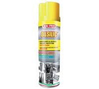 MA-FRA Oil Silic 200ml, Lubrificante Siliconico Spray per Auto, Moto e Casa, Anticigolio e Protettivo Anti-Umidità, Ripristina Contatti Elettrici, Incolore Senza Residui, con Cannula di Precisione