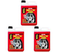 Ma-Fra Pulitore Cerchi e Gomme, Deterge e Sgrassa Gli Pneumatici delle Auto, Ideale per Rinnovare Cerchi e Gomme, Utilizzabile con Schiuma o Senza Schiuma, Formato 4500ml (Confezione da 3)