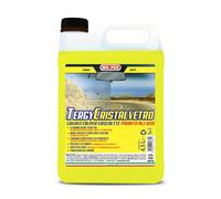 Ma-Fra, Tergy Cristalvetro, Liquido Lavavetri Per Vaschette Tergicristallo, Pronto All'Uso, Anticalcare, Non Lascia Aloni, Profumo di Limone, Elimina Tracce di Smog, Migliora Visibilità, Tanica 4500ml