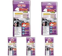 Ma-Fra Wipes Shine, Salviette Monouso per Donare l'Effetto Lucido Brillante Originale a Plastiche e Cruscotti Sbiaditi Creando uno Scudo Protettivo Antipolvere, Non Unge, Confezione da 100 Pezzi