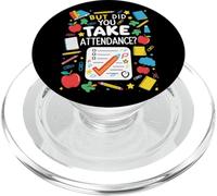 Ma hai preso la reception del segretario della scuola di frequenza PopSockets PopGrip per MagSafe