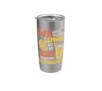 Ma il mio Gesù Egli Be Makin' Lemonade Stand Lemonade Bicchiere termico in acciaio inox doppia parete
