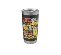 Ma il mio Gesù Egli Be Makin' Lemonade Stand Lemonade Bicchiere termico in acciaio inox doppia parete