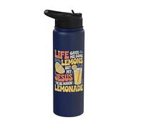 Ma il mio Gesù Egli Be Makin' Lemonade Stand Lemonade Stainless Steel Insulated Water Bottle