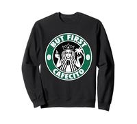 Ma Il Primo Cafecito - Mattina Latino Coffee Lover Felpa