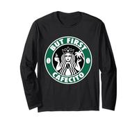 Ma Il Primo Cafecito - Mattina Latino Coffee Lover Maglia a Manica