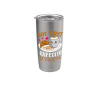 Ma il primo Cafecito Y Pan-Dulce Concha amante del caffè messicano Bicchiere termico in acciaio inox doppia parete